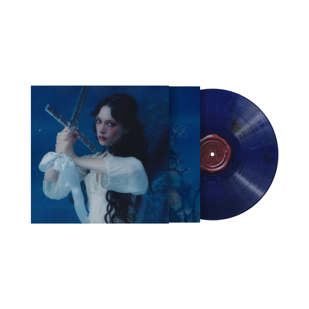 Cruel World Album Alt Art Blue Vinyl - Holly Humberstone Official Store