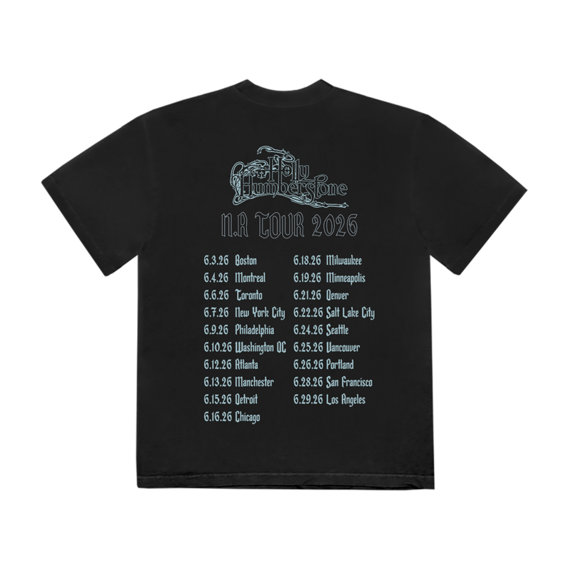 Cruel World 2026 Tour Tee back